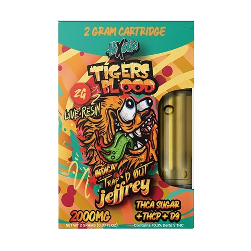 Tiger Blood HiXotic Trap’d Out Jeffrey Cartridge 2g