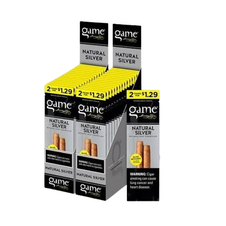 Game Natural Silver Cigarillos