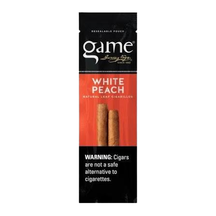 Game White Peach Cigarillos