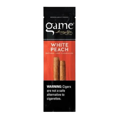 Game White Peach Cigarillos