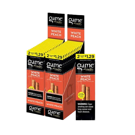 Game White Peach Cigarillos