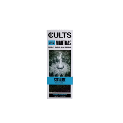Socialize - - Cults 2G Mantras Effect Blend Disposable Vape