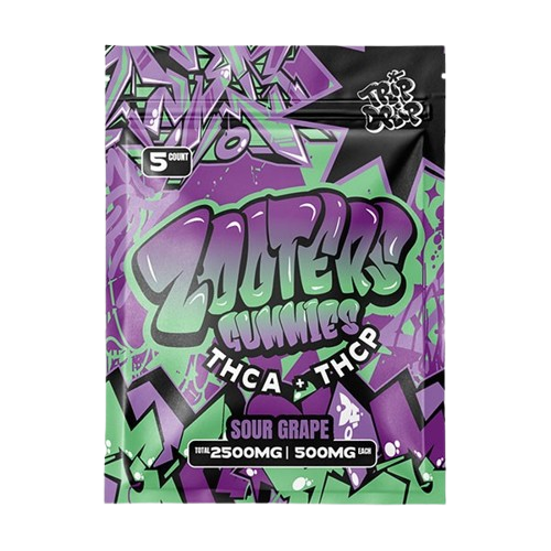 Trip Drip Zooters THCA + THCP Gummies 2500mg (5ct)