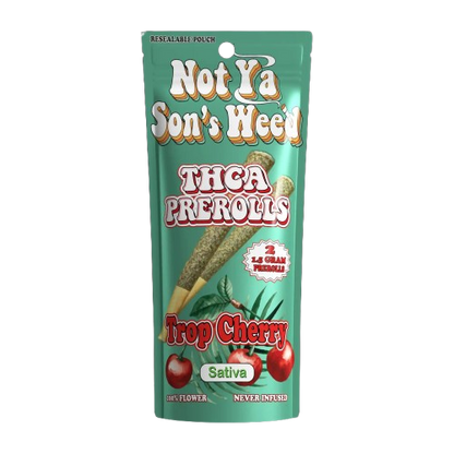 Trop Cherry Not Ya Son's Weed THCA Pre-Rolls 2-Pack