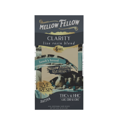 Mellow Fellow Live Resin Disposable Vape - 4mL