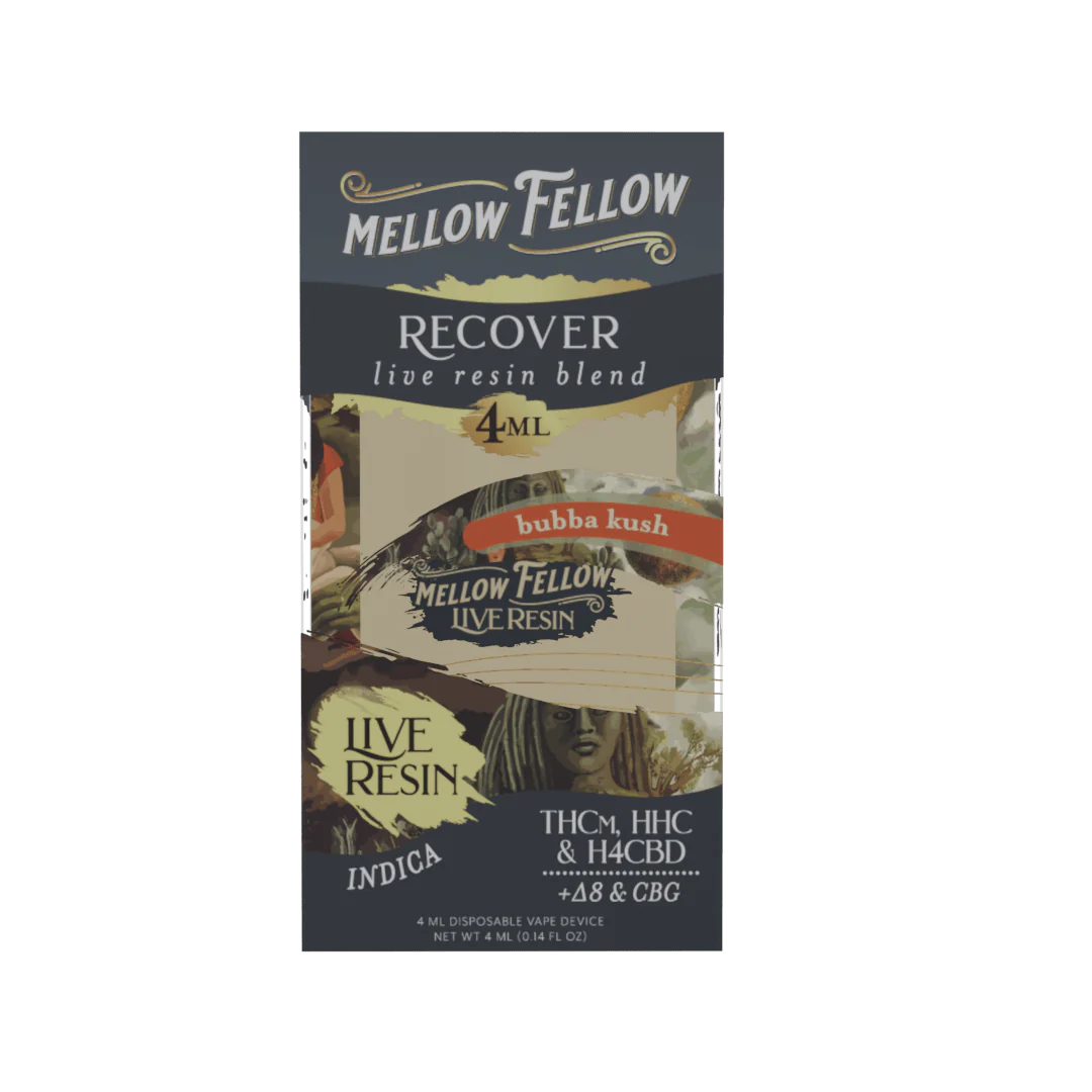 Mellow Fellow Live Resin Disposable Vape - 4mL