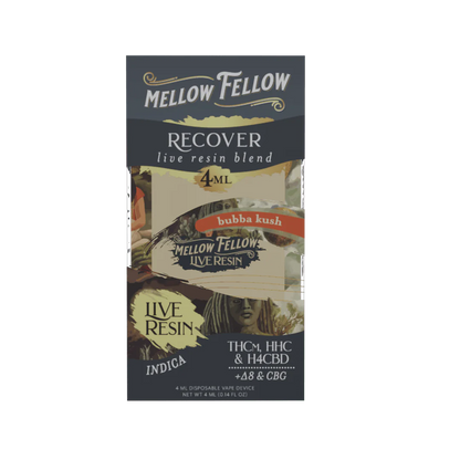 Mellow Fellow Live Resin Disposable Vape - 4mL