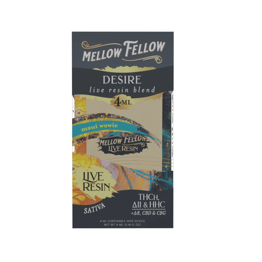 Mellow Fellow Live Resin Disposable Vape - 4mL