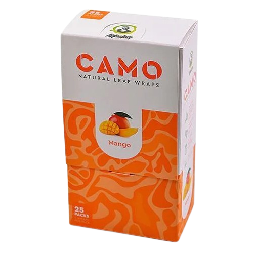 Mango Camo Natural Leaf Wraps