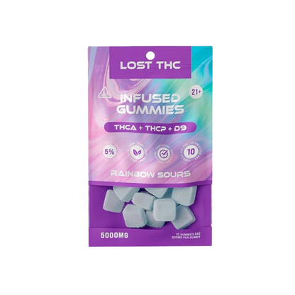 Lost THC Infused Gummies 10 Pack - 5000mg