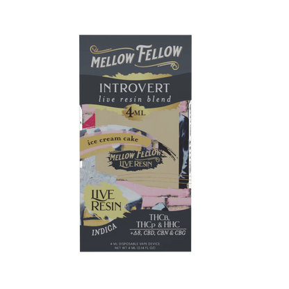 Mellow Fellow Live Resin Disposable Vape - 4mL