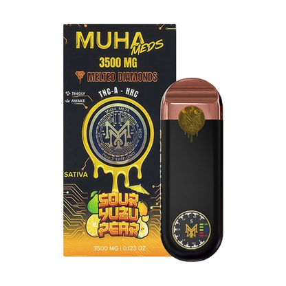 Muha Meds Gen 3 Melted Diamonds Disposable Vape - 3.5G