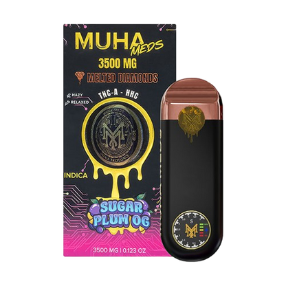 Muha Meds Gen 3 Melted Diamonds Disposable Vape - 3.5G