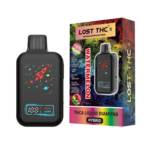 Watermelon Lost THC 2G THCA Liquid Diamond Disposable Vape
