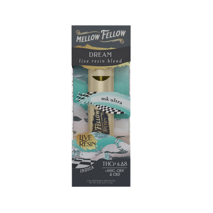 MK Ultra Mellow Fellow Dream Live Resin Blend Disposable 2G