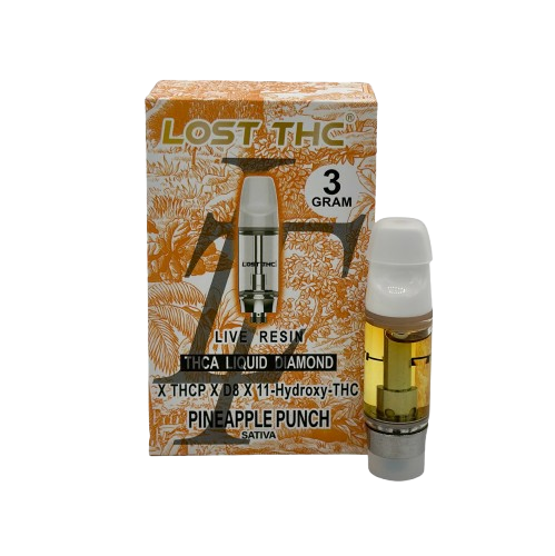 Pineapple Punch Lost THC 3G Cartridge 