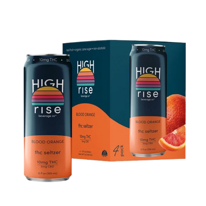 High Rise THC Seltzer 4 Pack - 10mg