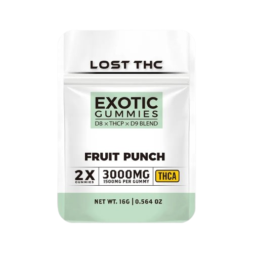 Lost THC THCA Gummies - 3000mg