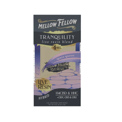 Mellow Fellow Live Resin Disposable Vape - 4mL