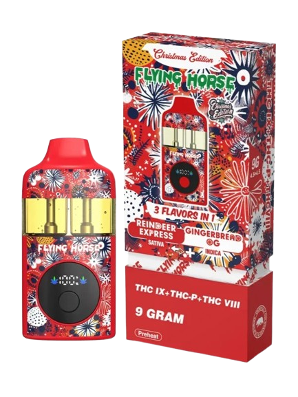 Flying Horse 3 in 1 Disposable Vape Christmas Edition - 9G