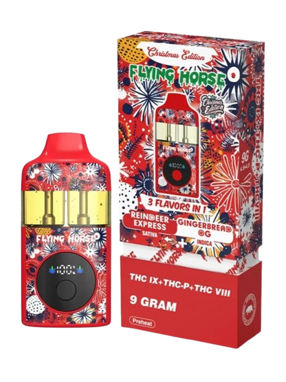 Flying Horse 3 in 1 Disposable Vape Christmas Edition - 9G