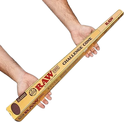 RAW Classic Challenge 24'' Cone - 1 Giant Pre-rolled Cone - 2 ft Long