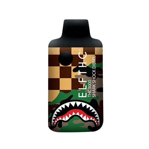 Shark Shock Diesel Elf THC Disposable 3G