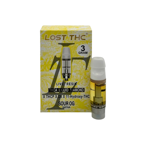 Sour OG Lost THC 3G Cartridge