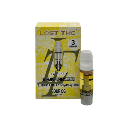 Sour OG Lost THC 3G Cartridge