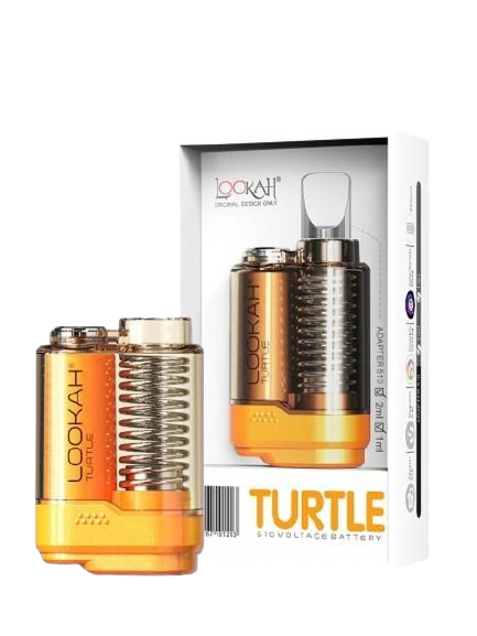 Orange - Lookah Turtle 510 Thread Cart Battery