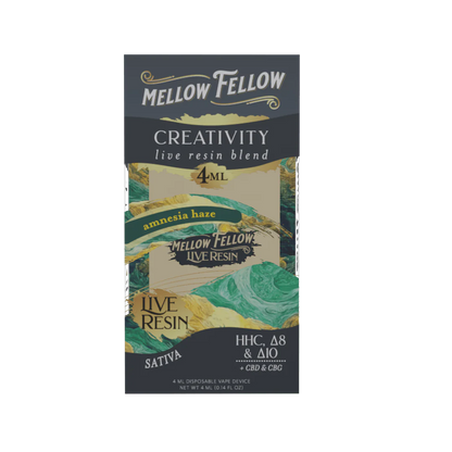 Mellow Fellow Live Resin Disposable Vape - 4mL