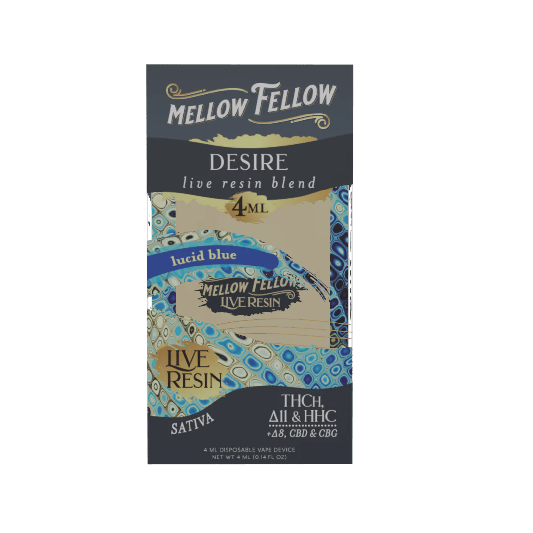 Mellow Fellow Live Resin Disposable Vape - 4mL