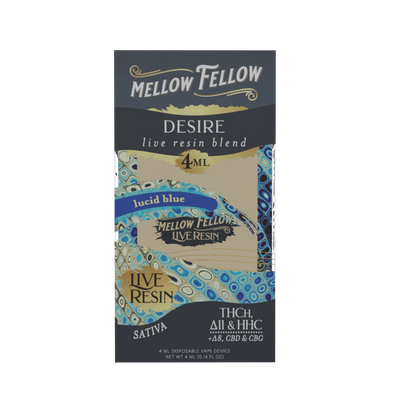 Mellow Fellow Live Resin Disposable Vape - 4mL