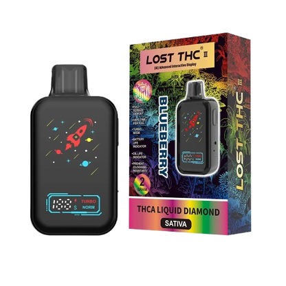 Blueberry Lost THC 2G THCA Liquid Diamond Disposable Vape