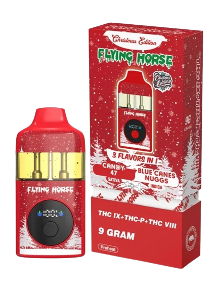 Flying Horse 3 in 1 Disposable Vape Christmas Edition - 9G