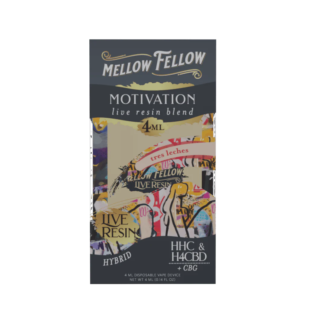 Mellow Fellow Live Resin Disposable Vape - 4mL