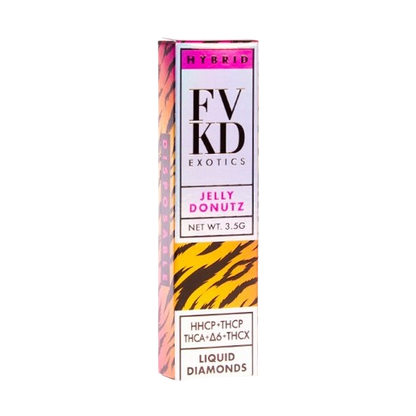 Jelly Donutz FVKD Exotics Liquid Diamond's 3.5G Disposable