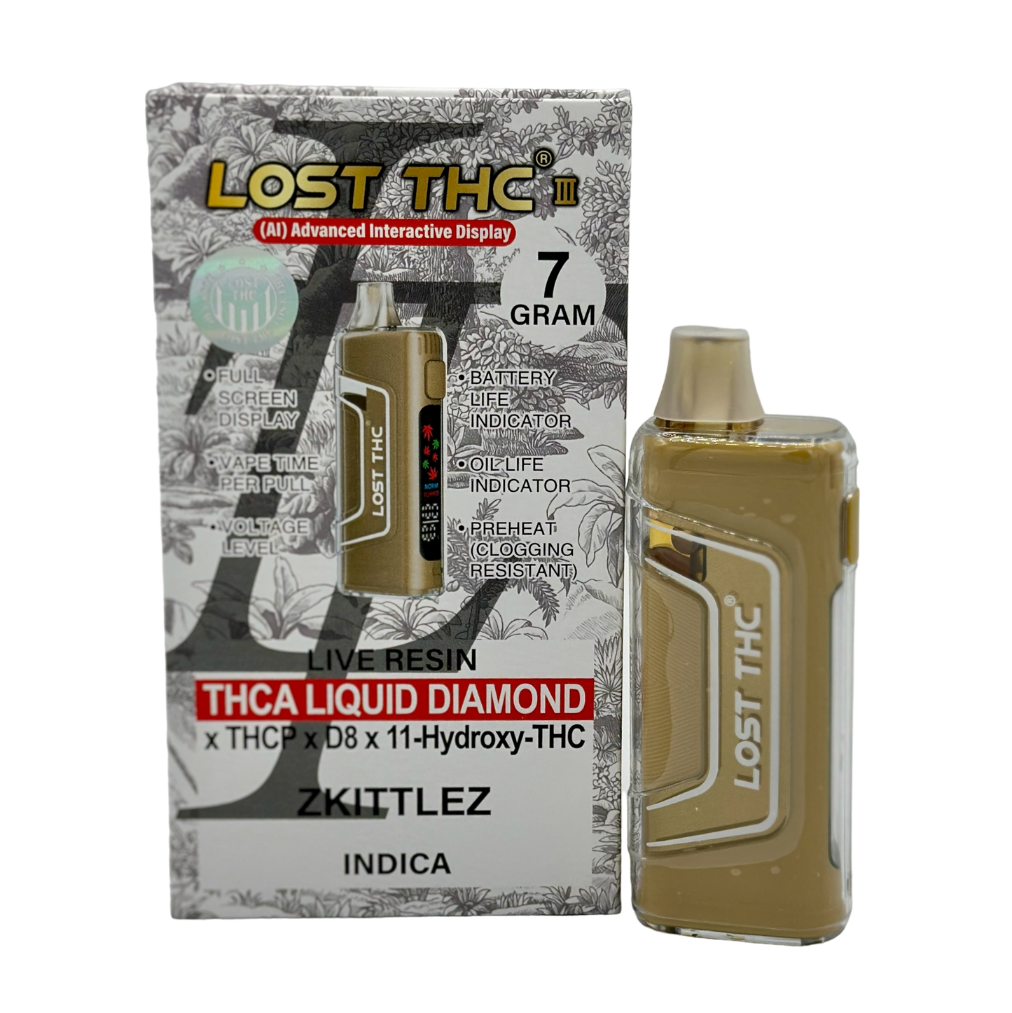 Zkittlez Disposable 7G - Lost THC