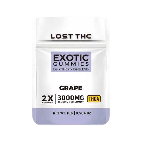 Lost THC THCA Gummies - 3000mg