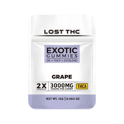 Lost THC THCA Gummies - 3000mg
