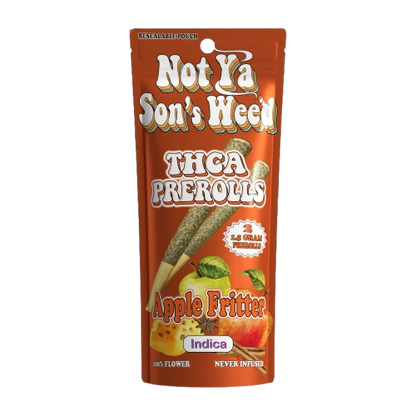 Apple Fritter Not Ya Son's Weed THCA Pre-Rolls 2-Pack
