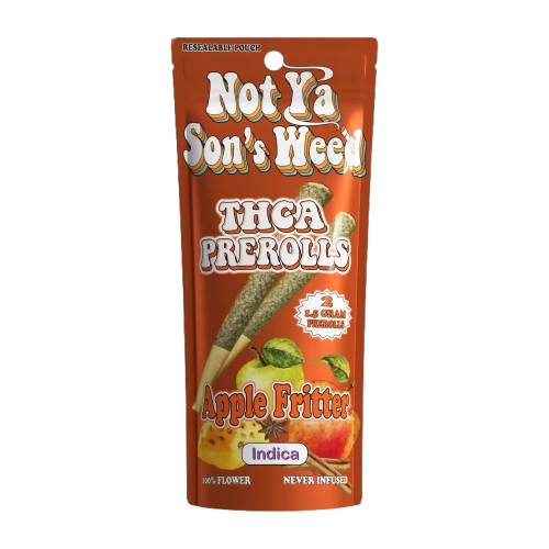 Apple Fritter Not Ya Son's Weed THCA Pre-Rolls 2-Pack