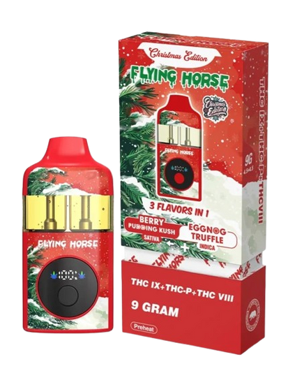 Flying Horse 3 in 1 Disposable Vape Christmas Edition - 9G