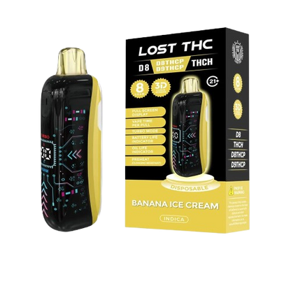 Lost THC Exotic CB9A Blend Disposable Vape - 8G