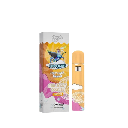 Girl Scout Cookies  - Flying Horse THCP Liquid Diamond Blend Disposable Vape - 3G
