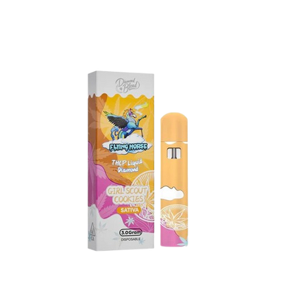 Girl Scout Cookies  - Flying Horse THCP Liquid Diamond Blend Disposable Vape - 3G