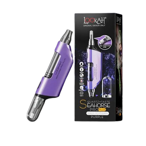 Lookah Seahorse Pro Plus Vaporizer Kit Purple