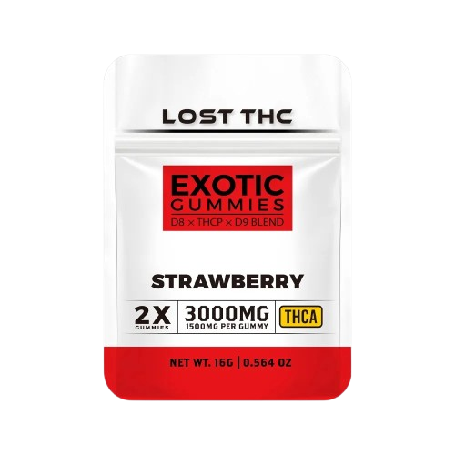 Lost THC THCA Gummies - 3000mg
