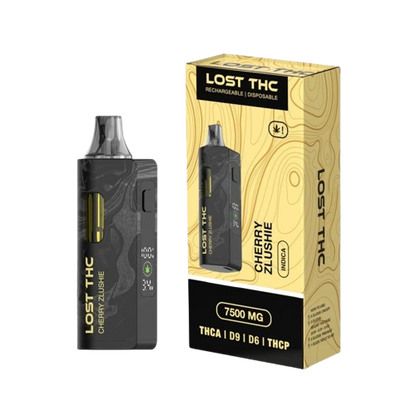 Cherry Zlushie Lost THC V2 Disposable Vape 7.5G Black Edition