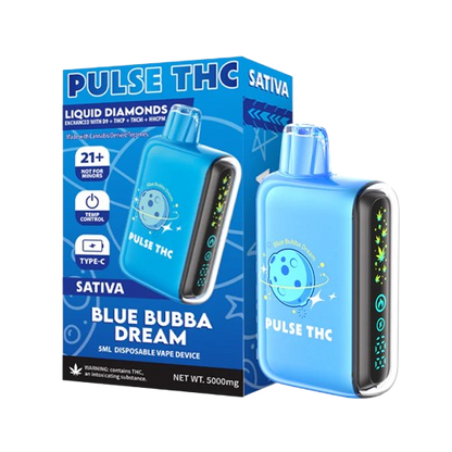 Blue Bubba Dream Pulse THC Liquid Diamond Disposable 5G